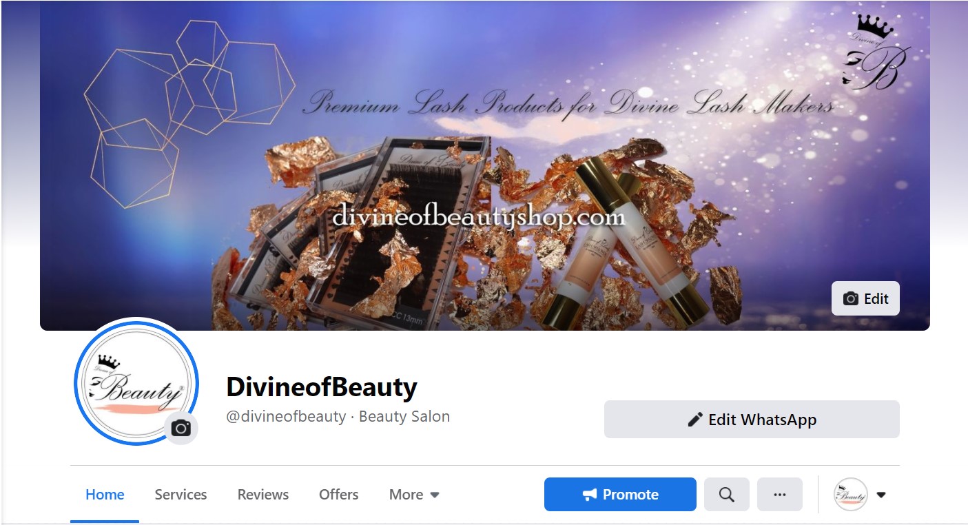 Divine of Beauty Facebook Marketing101 Web Design Advertising & SEO Content