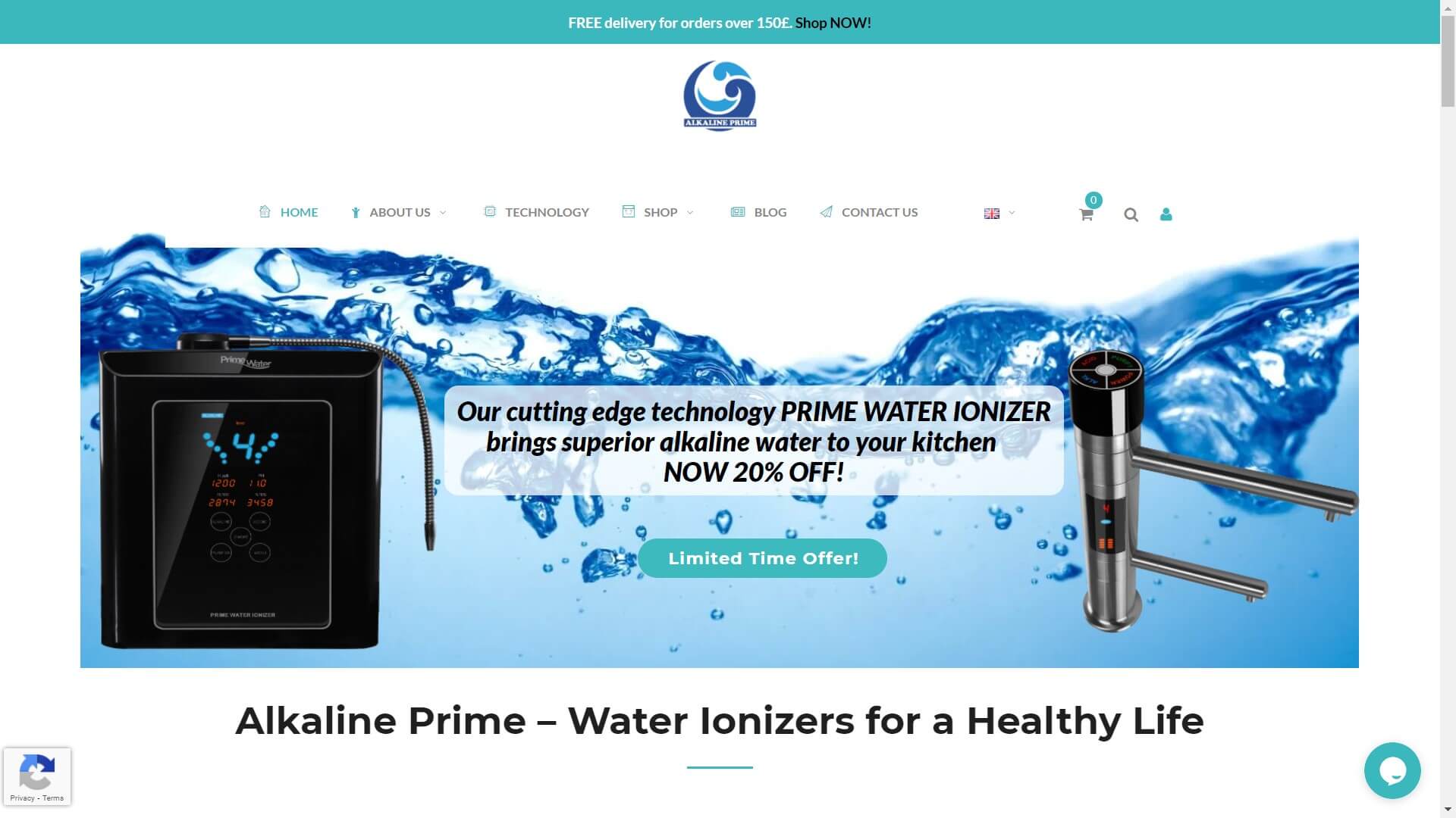 Alkaline Prime Multilanguage website